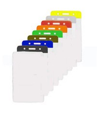 Brady People Id 1820-1051 Holders & Clips Color Coded Badge Holder 18201051 707137977358